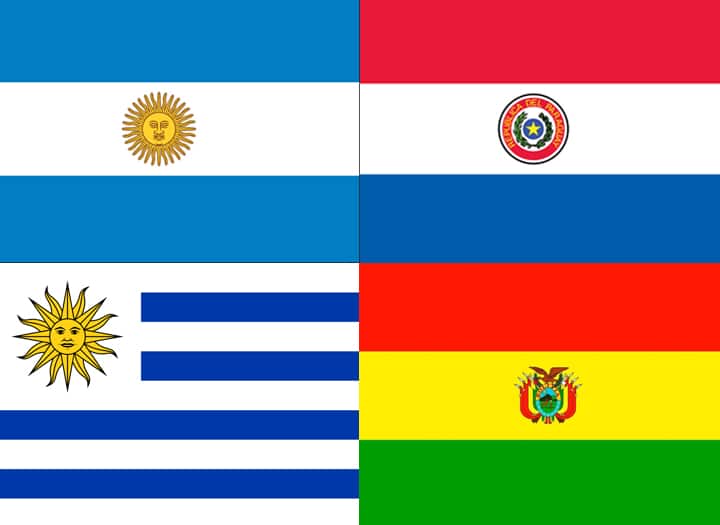 Argentina_Paraguay_Uruguay_Bolivia
